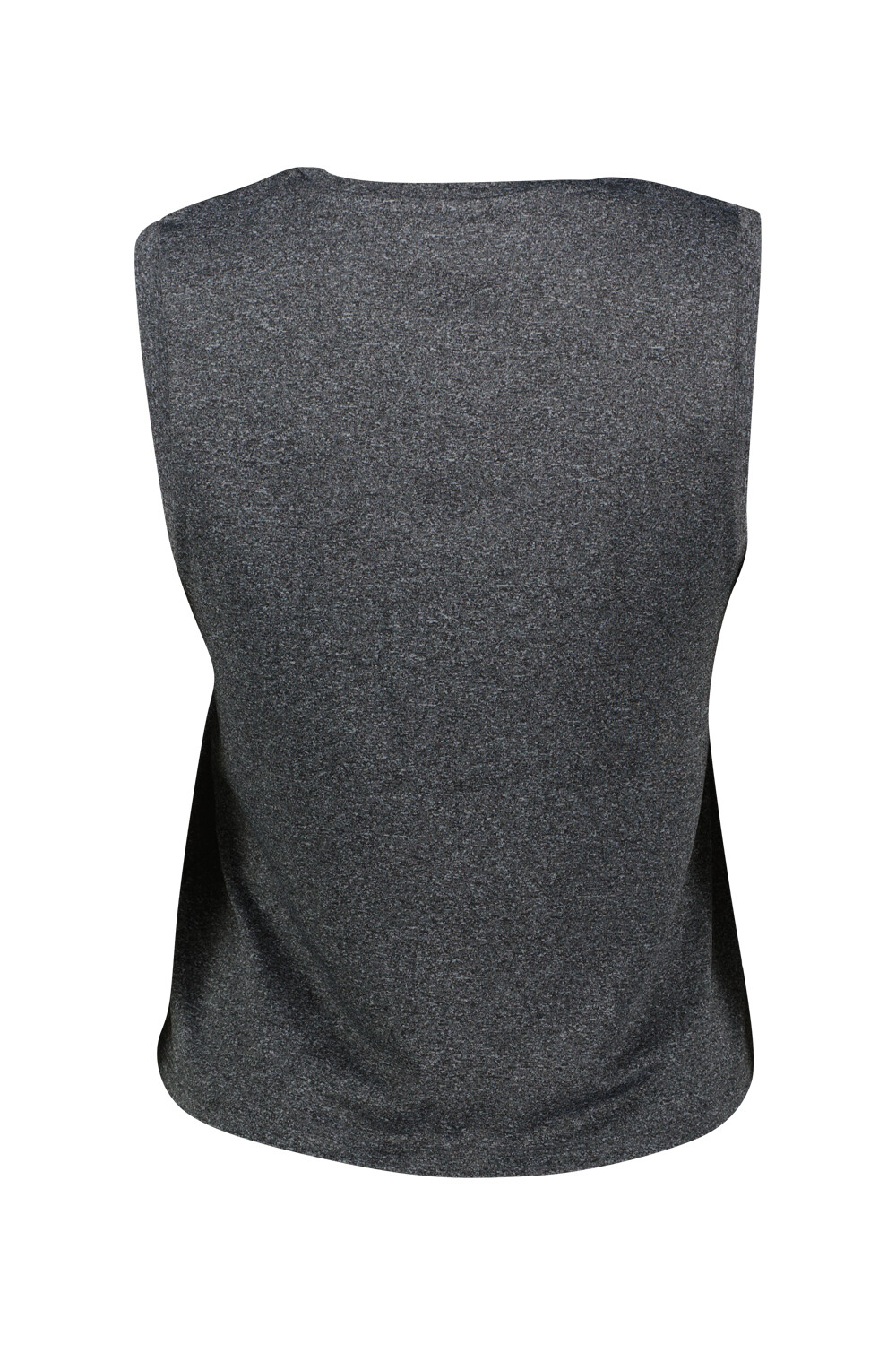 Musculosa Izelv Gris Melange Oscuro