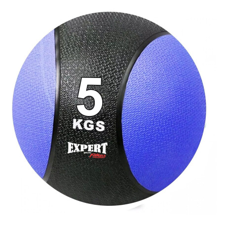 Balón Medicinal 5kg Medicine Ball Pelota C/ Peso Fit009001-5k