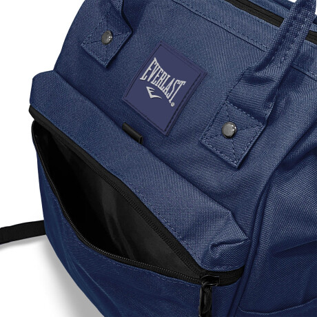 Mochila Cartera Everlast Bolso Dama Urbana Antirrobo Azul