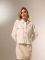 Chaqueta Bialor Marfil / Off White