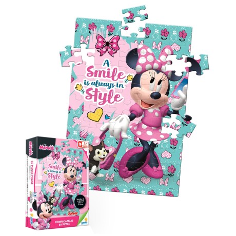 Juego de mesa Ronda Puzzle Disney Jr. Minnie 55 piezas Juego de mesa Ronda Puzzle Disney Jr. Minnie 55 piezas