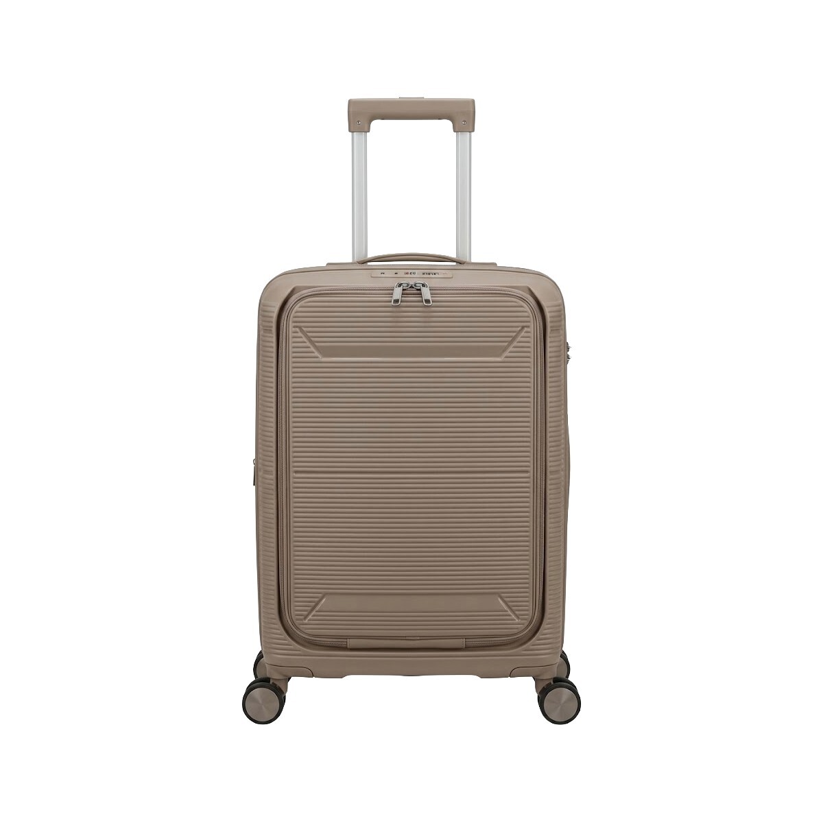 MALETA PLAST BEIGE 54X38X20CM 