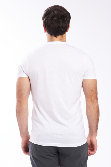 T-SHIRT GRAVEL425 Blanco