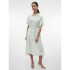 VMBUMPY SS CALF SHIRT DRESS WVN GA Silt Green