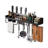 Organizador de cocina estante ganchos especieros y utensilios 58cm Imback Organizador de cocina estante ganchos especieros y utensilios 58cm Imback