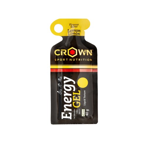 Energy Gel Crown Sport Nutriton 40g Sabor Limón