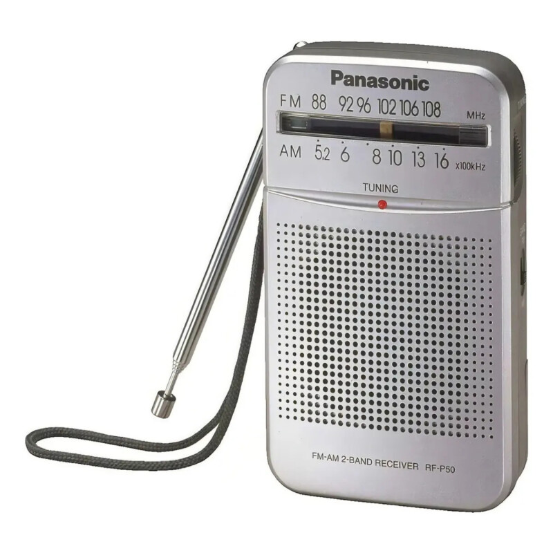 Radio Portátil Panasonic Am/fm A Pilas modelo Rf-p50d Radio Portátil Panasonic Am/fm A Pilas modelo Rf-p50d