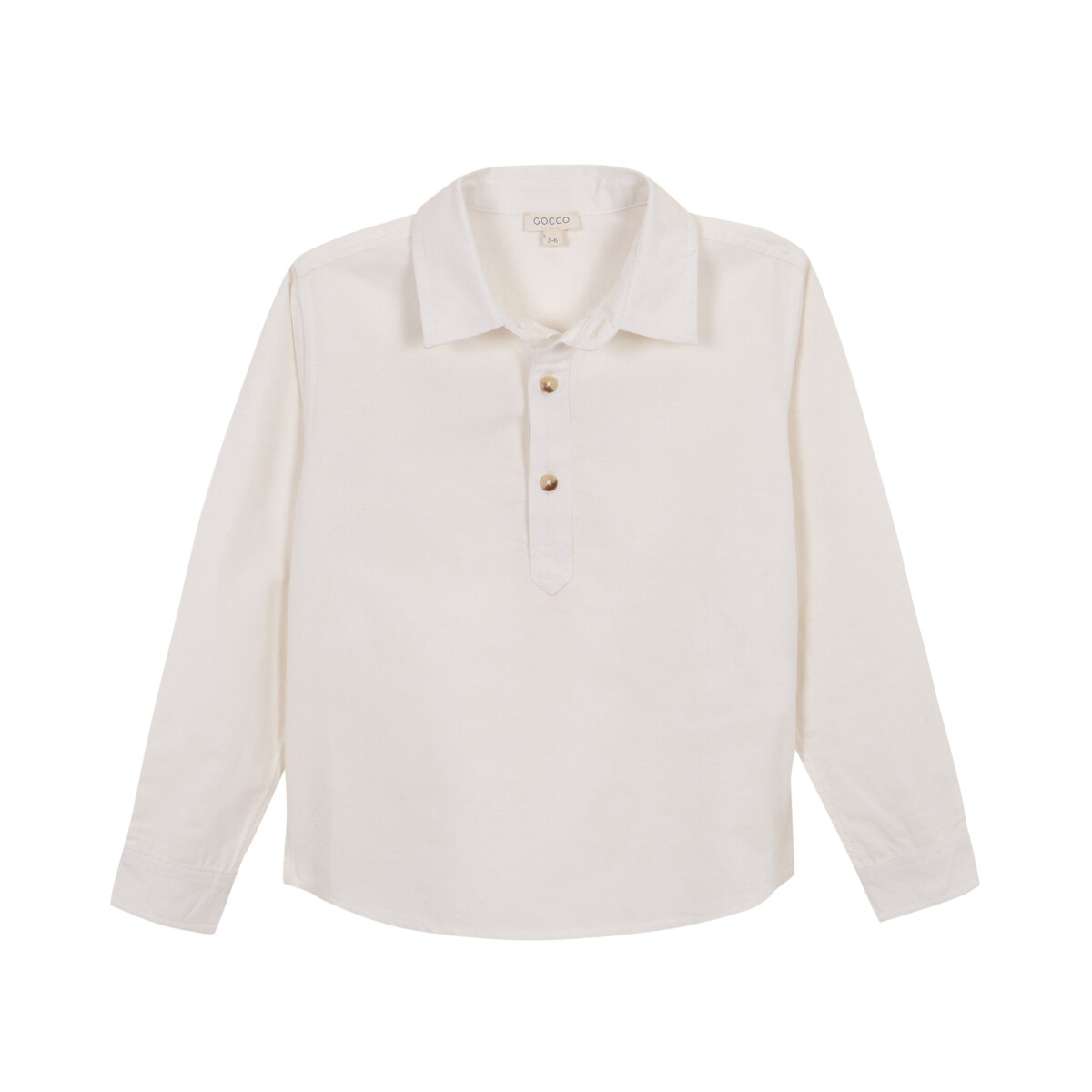 Camisa Tapeta Corta - Blanco Optico 