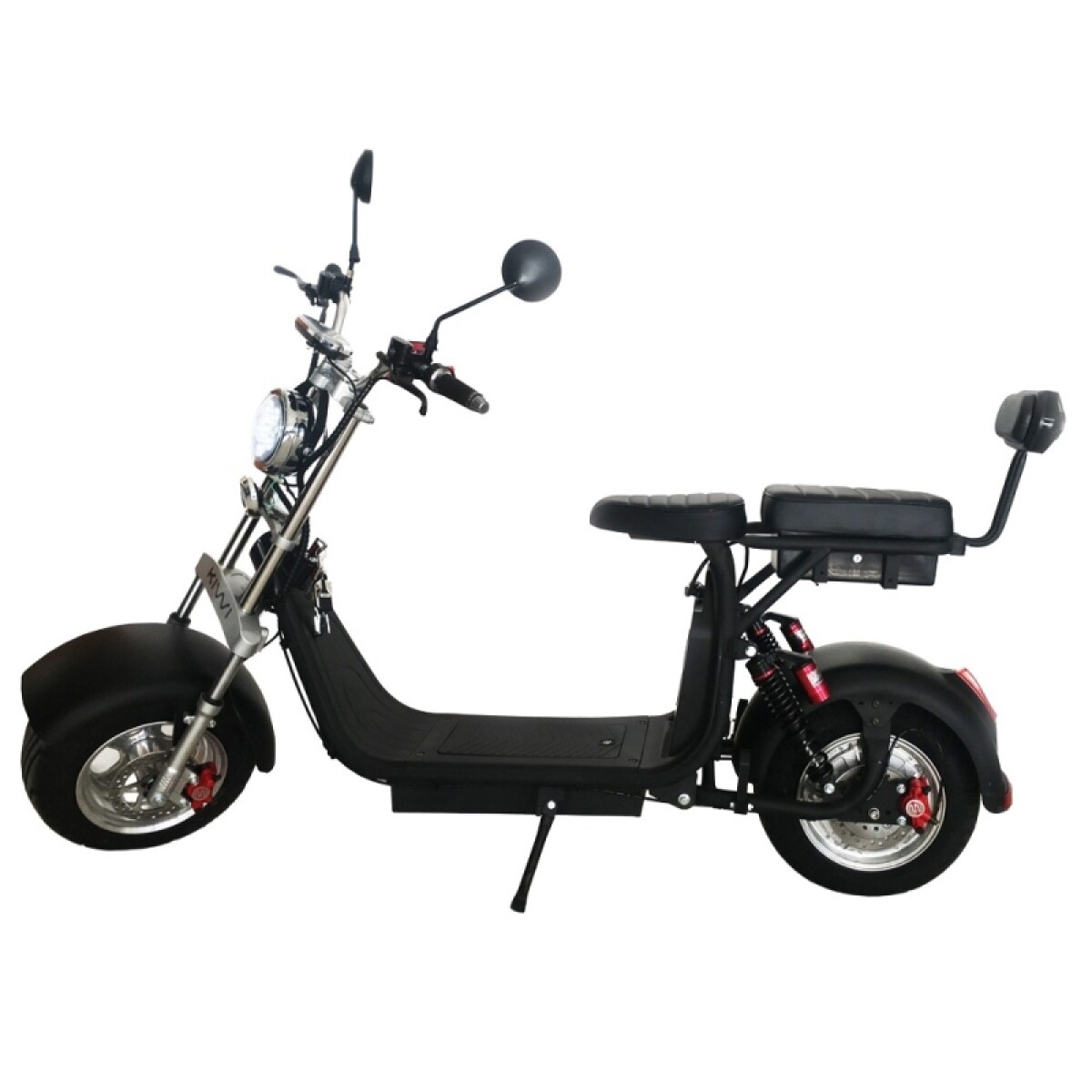 Moto Patin Electrico City Coco Kiwi B/litio 1500w - Negro Mate 