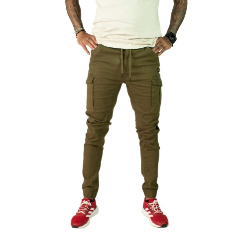 PANTALON CARGO XS-XXL VERDE