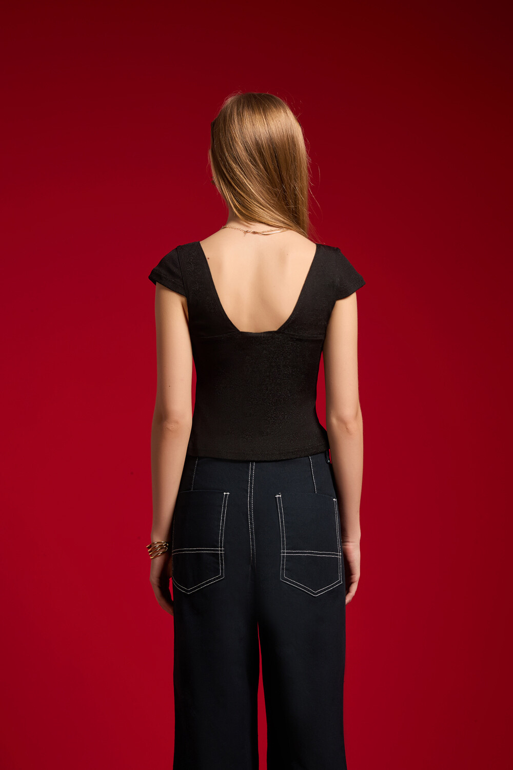Tops Joli Negro