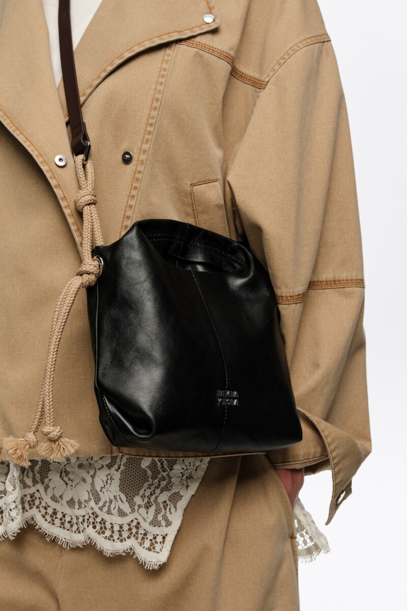 BOLSO PAPER MINI Negro