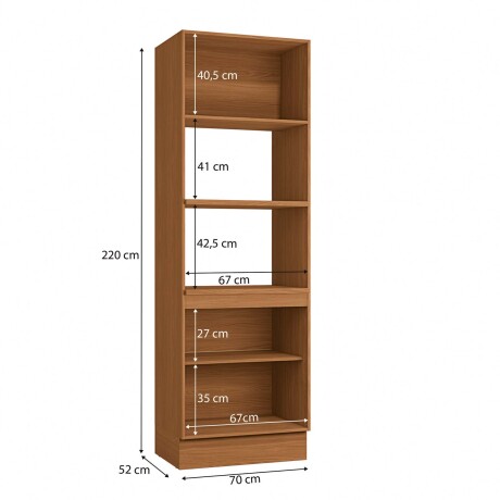 ARMARIO MICRO 70 CM MDF-Y-MDP MARRON GÉNOVA