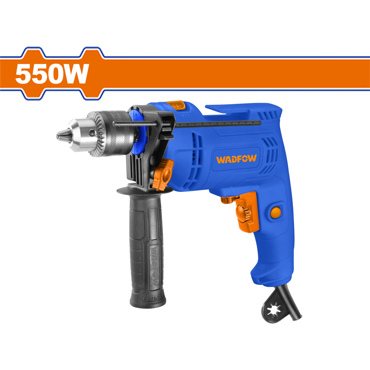 TALADRO PERCUTOR 550W 13MM WADFOW WMD15551 