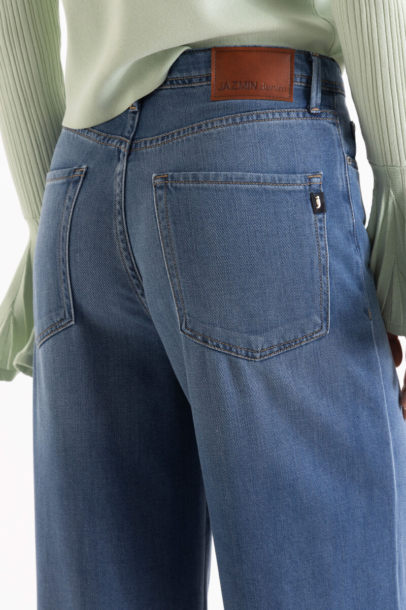 JEANS ROSES SUMMER Azul