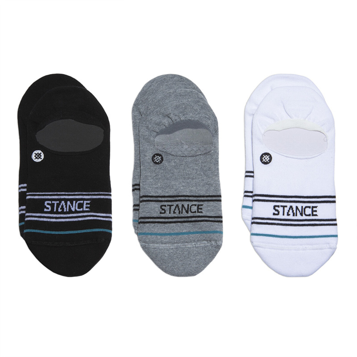 Medias Stance Sero no Show Pack x 3 - Multicolor 