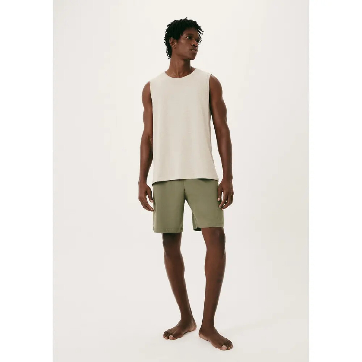 PIJAMA SM MASC - MARROM MESCLA 