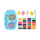 Plasticina 24 colores heladera celeste