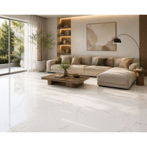 Cerámica para piso y pared Goldstream 72x72cm Pulido brillante Cerámica Para Piso Y Pared Goldstream 72x72cm Pulido Brillante