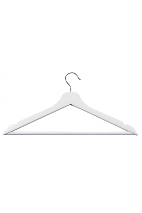 Percha Madera Blanco - Adulto Percha Madera Blanco - Adulto