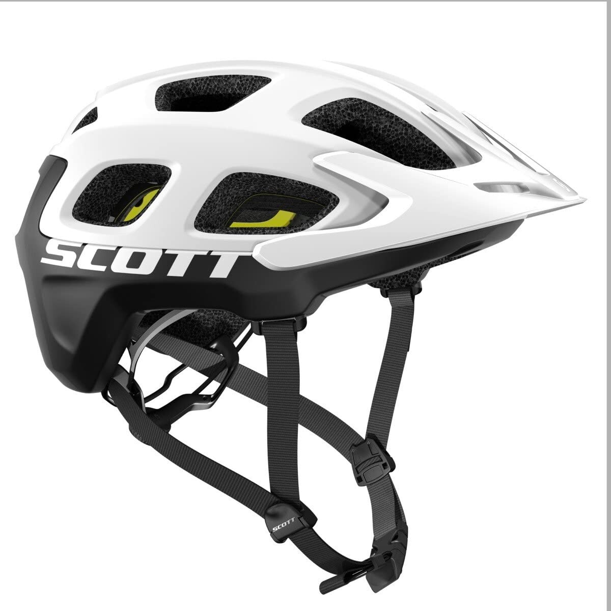 Casco Scott Vivo - Blanco/negro 