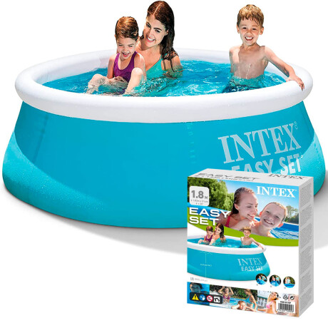 Piscina Intex Gomón Infable 886 Lts 183x51cm Infantil Piscina Intex Gomón Infable 886 Lts 183x51cm Infantil