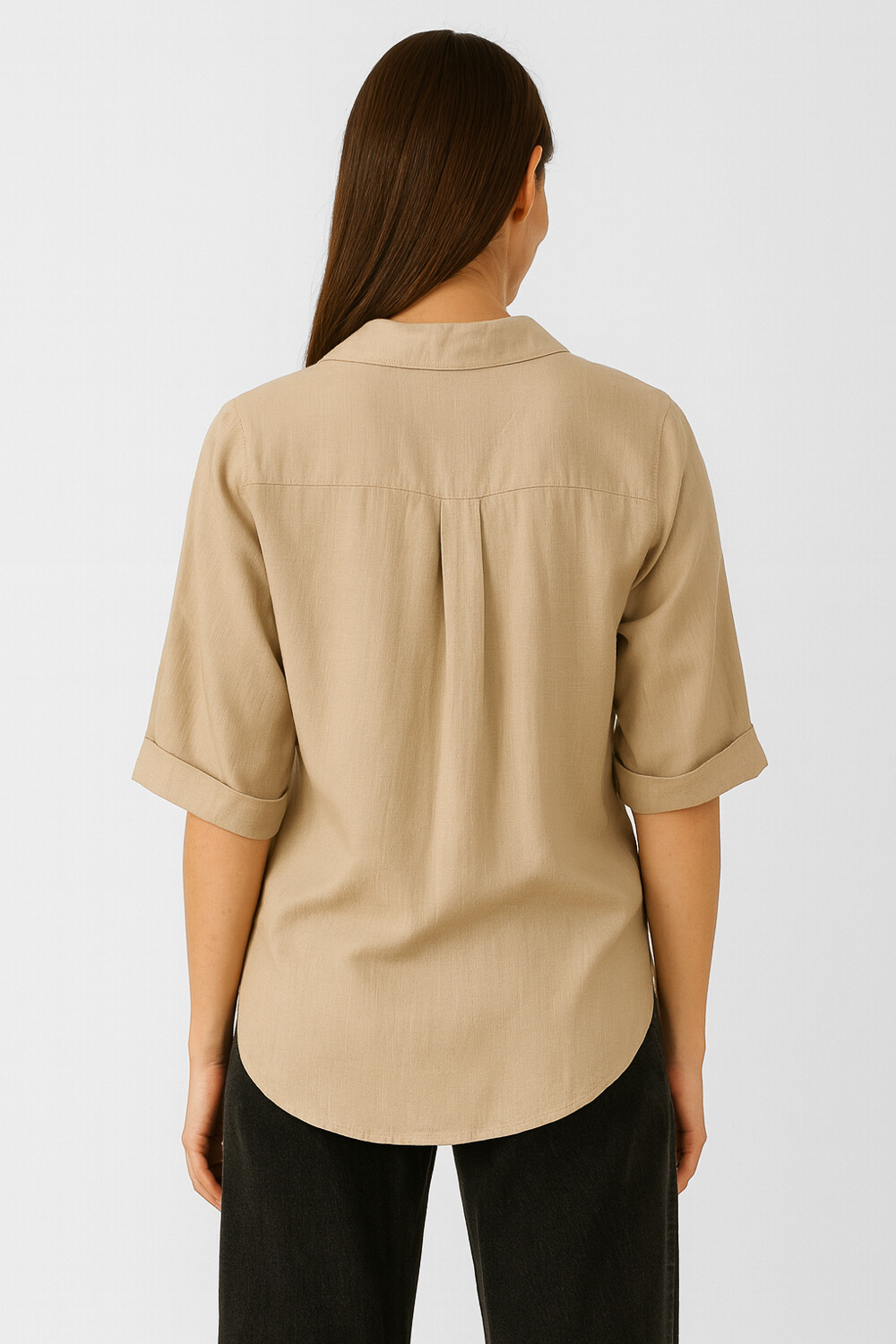 Camisa Livana Taupe Claro