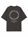 REMERA DUST FUT II GRIS OSCURO