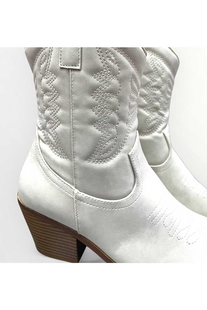 BOTA MUJER TEJANA Crudo