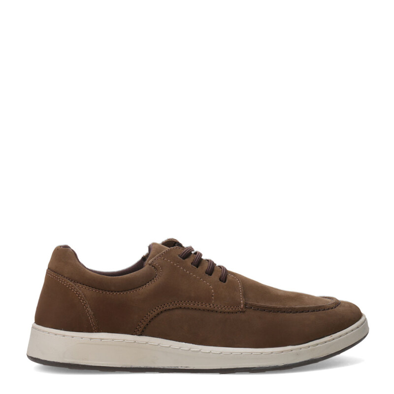 Zapato de Hombre Freeway Cooper13 Nobuck Marrón - Verde Alga