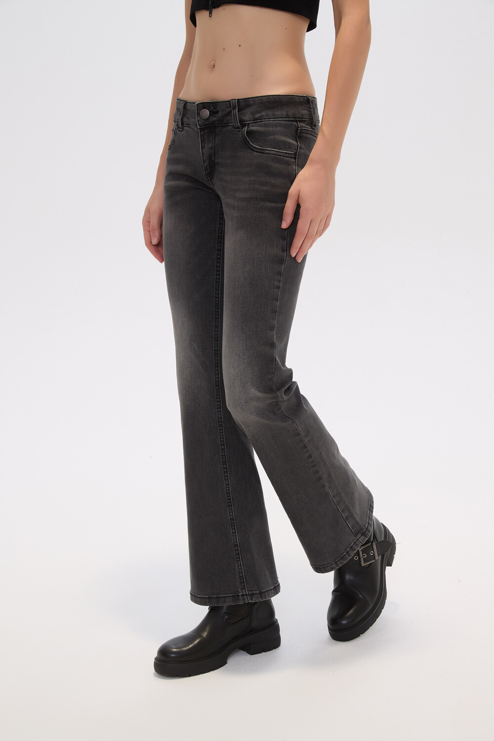 Pantalon Birt Gris Medio