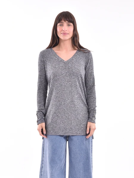 SACO TOLEDO GRIS MELANGE O