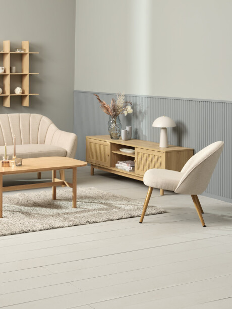 Mesa de centro KLARSKOV 60x110 roble Mesa de centro KLARSKOV 60x110 roble