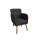 Sillon Lumax Poltrona Maya Negro