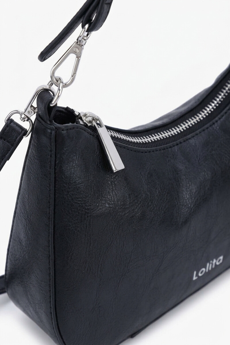 Cartera hobo negro