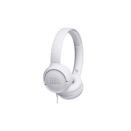 Auriculares JBL T500 On-Ear con cable Blanco