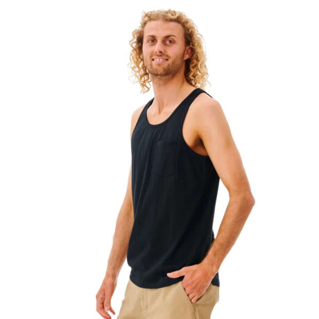 Remera Rip Curl Plain Tank Negra