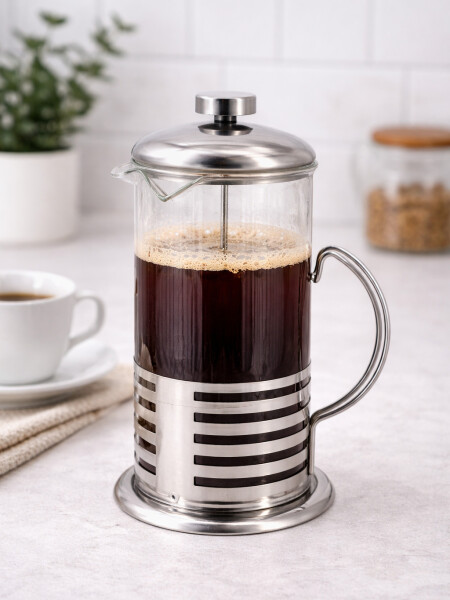 CAFETERA PRENSA FRANCESA TRANSPARENTE