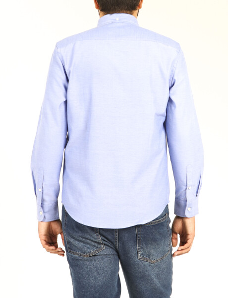 Camisa Oxford Harrington Label Azul