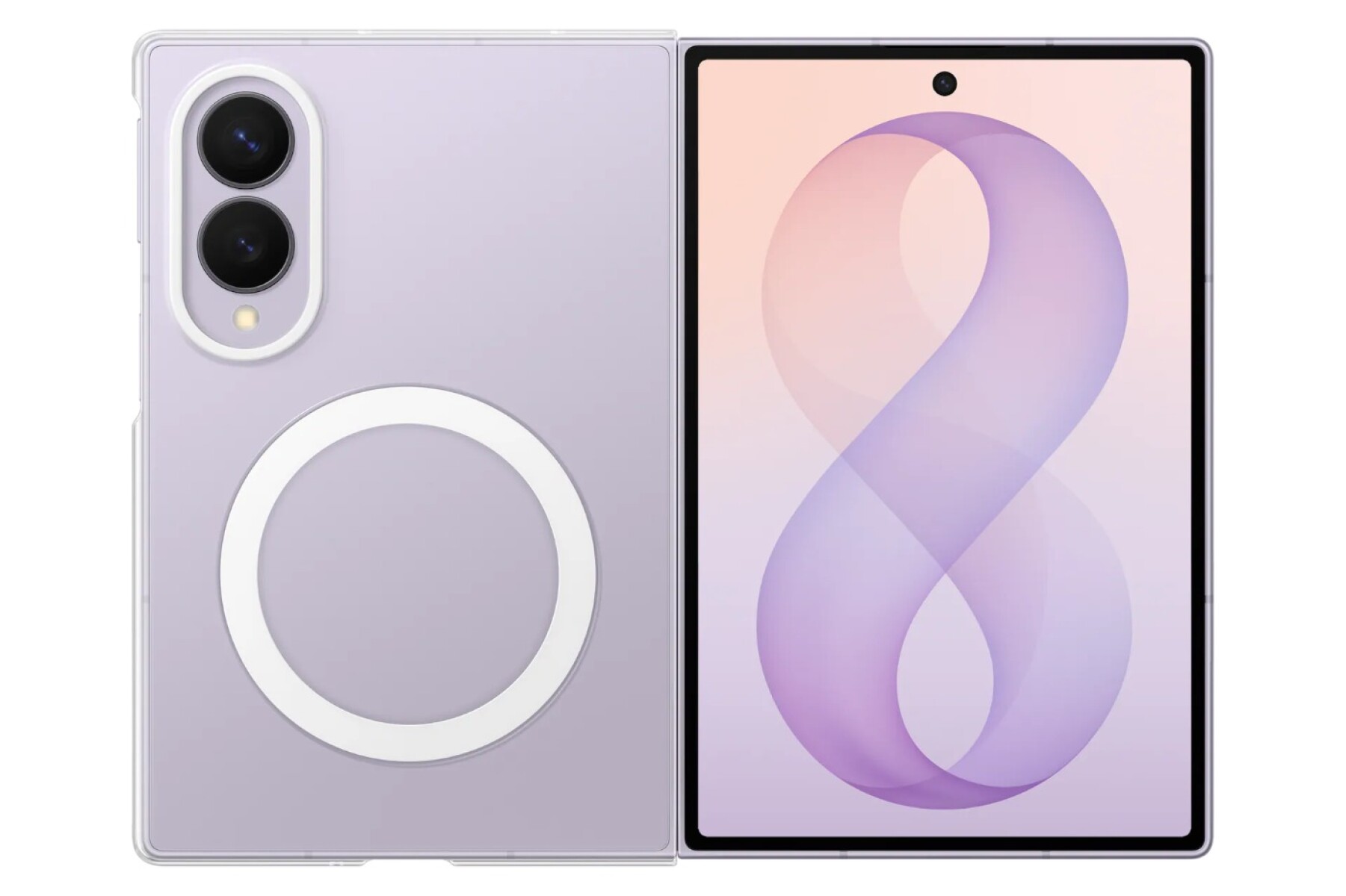 Galaxy Z Fold8 Clear Case 