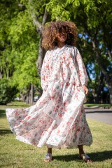 FALDA ALGODON MARISMA ROJO