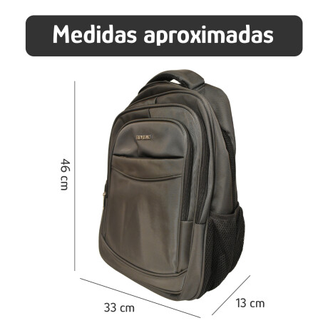 Mochila Sport 18" Para Notebook Candado Integrado Reforzada Gris