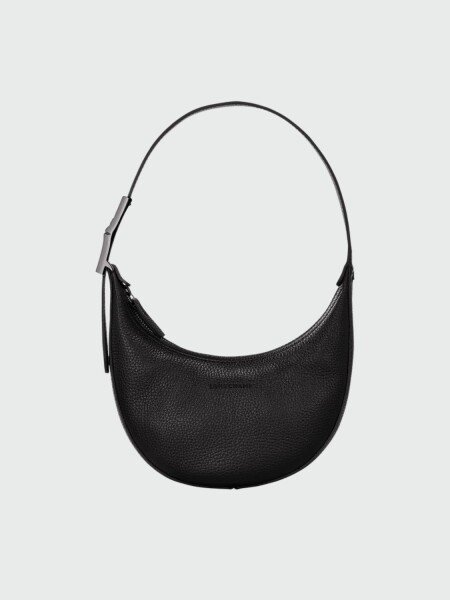 Longchamp -Cartera Longchamp Hobo de cuero Negro