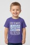 Remera m/c estampada Ride the Waves AZUL MARINO
