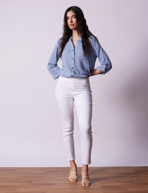 Jegging Slim BLANCO