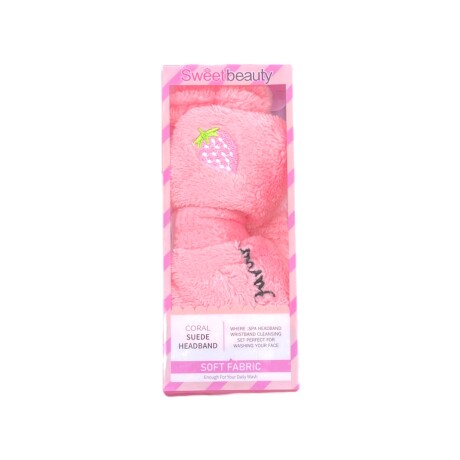 Vincha Spa Infantil Rosado