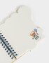 Anotadores Cuadernos y Memos Estampados Memo Anillado Con Formita De Oso Tenista - Combinacion Multicolor