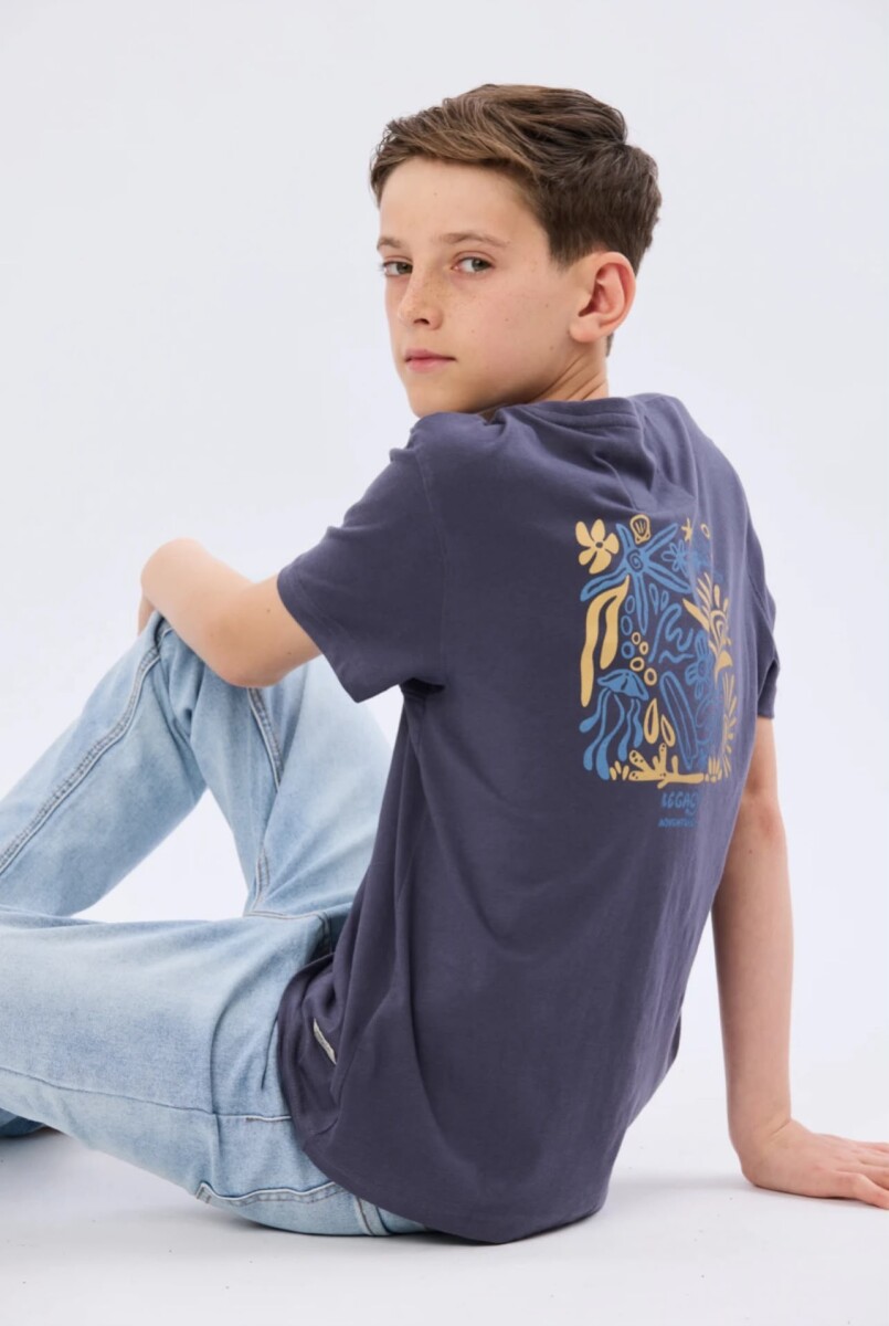 T-SHIRT LEGACY 6191 M.C NIÑO - AZUL 