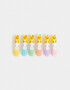 Resaltadores Animalito Set De 6 Resaltadores De Patitos - Combinacion Multicolor