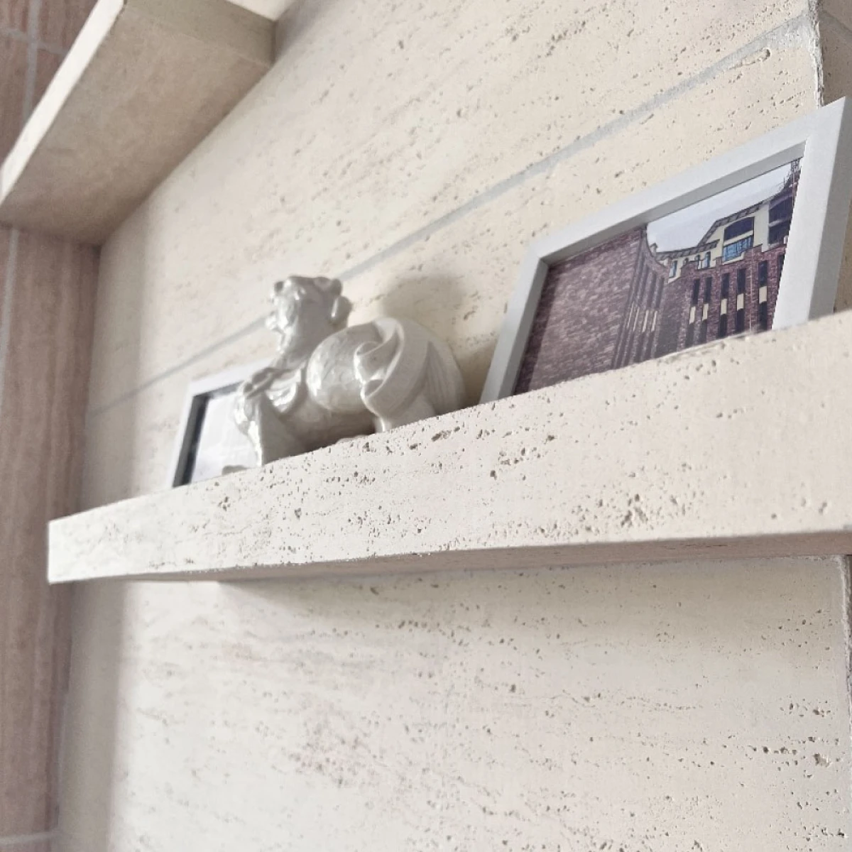 Revestimiento Piedra Flexible Travertino Beige 
